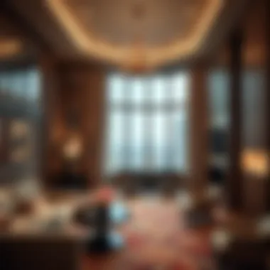Elegant Interior of Fairmont Hotel Luxurious interior showcasing the elegance of Fairmont