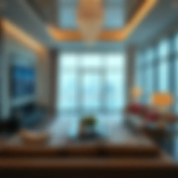 Luxurious interiors showcasing The Lana Business Bay