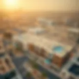 Aerial view of Al Wasl Properties in Qusais