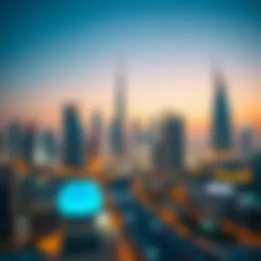 A vibrant skyline of Dubai representing the dynamic real estate market.