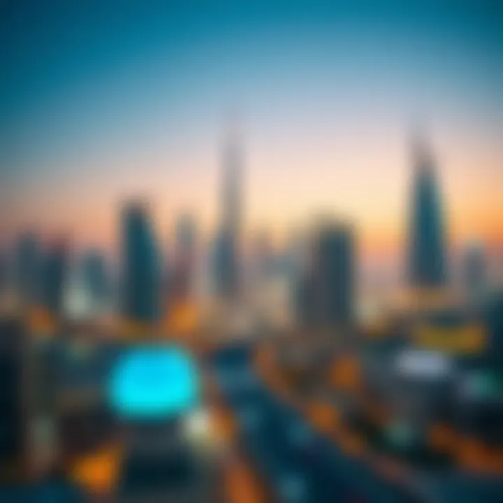 A vibrant skyline of Dubai representing the dynamic real estate market.