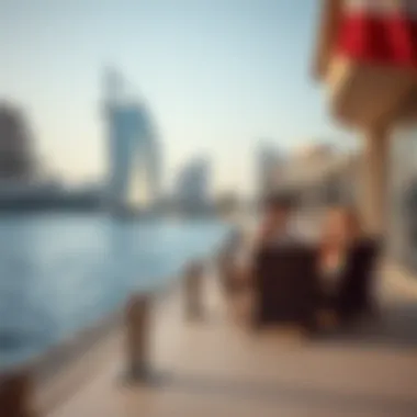 Vibrant lifestyle along Dubai's shores