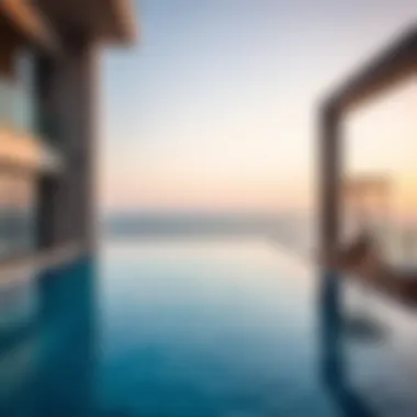 Infinity Pool with Ocean View Infinity pool with ocean view at Tiara Residences