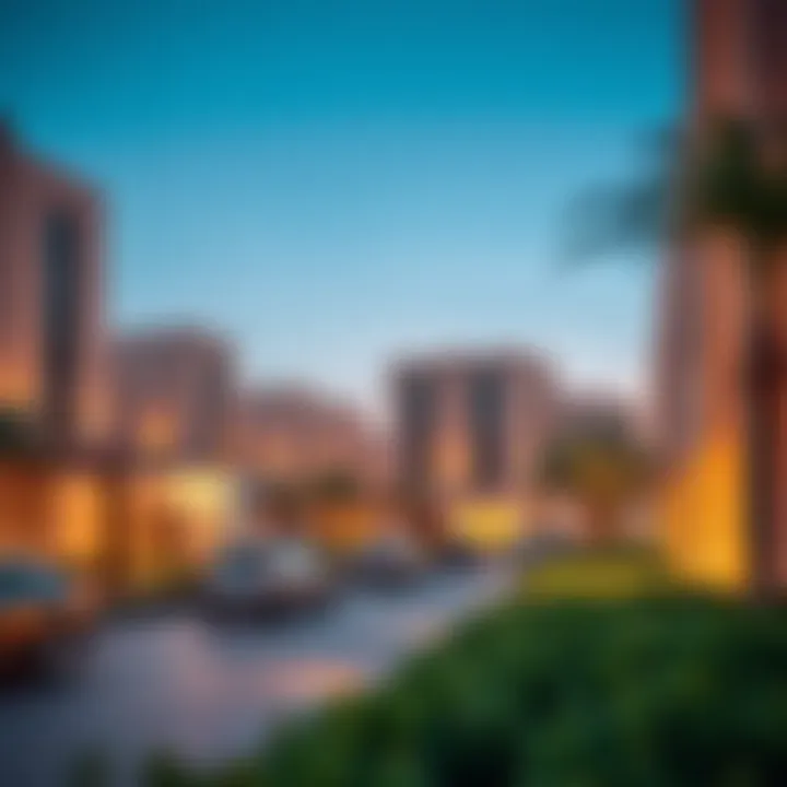 Modern residential developments in Wadi Al Safa 5