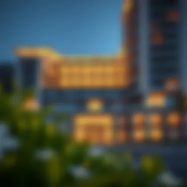 Architectural Elegance of Jumeirah Living Marina Gate Luxurious exterior view of Jumeirah Living Marina Gate showcasing its architectural elegance