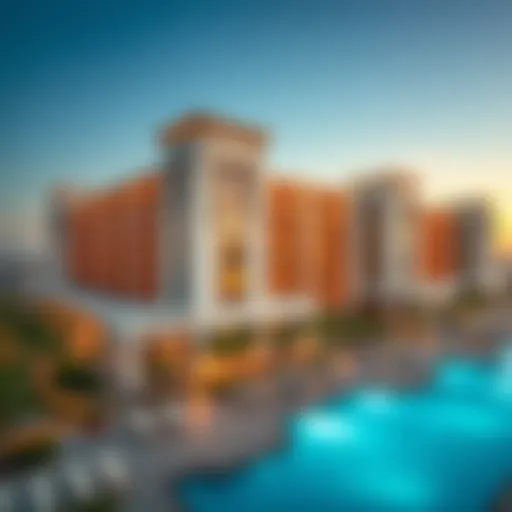 Architectural Elegance of Lavita Dubai Aerial view of Lavita Dubai showcasing its architectural elegance