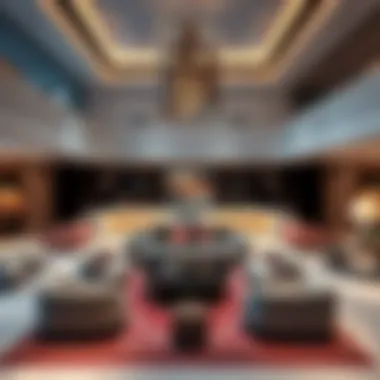 Elegant Interiors of Shams Development Elegant interiors showcasing luxurious living spaces