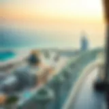 Breathtaking View of Shams Development Stunning view of Shams development at JBR