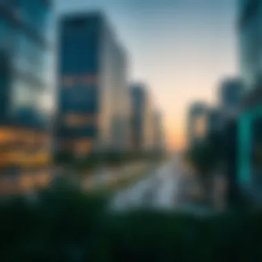 Technological integrations enhancing the sustainability of Masdar Park