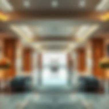 Interior shot highlighting the modern amenities of the Al Asmawi Building