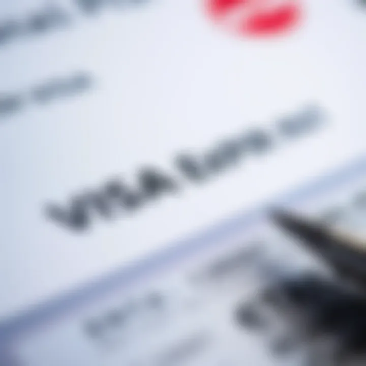 A close-up of a visa document highlighting the expiry date