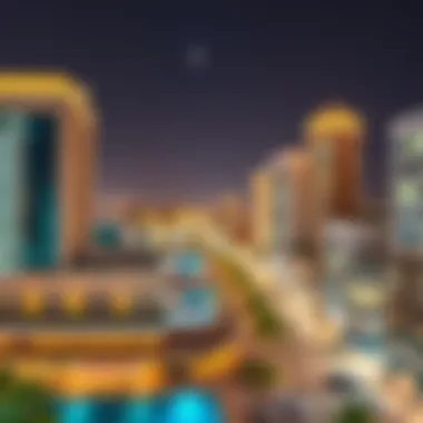 A panoramic shot of the Al Seef district, highlighting its appeal to real estate investors