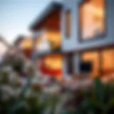 A vibrant shared living space showcasing modern design and community atmosphere