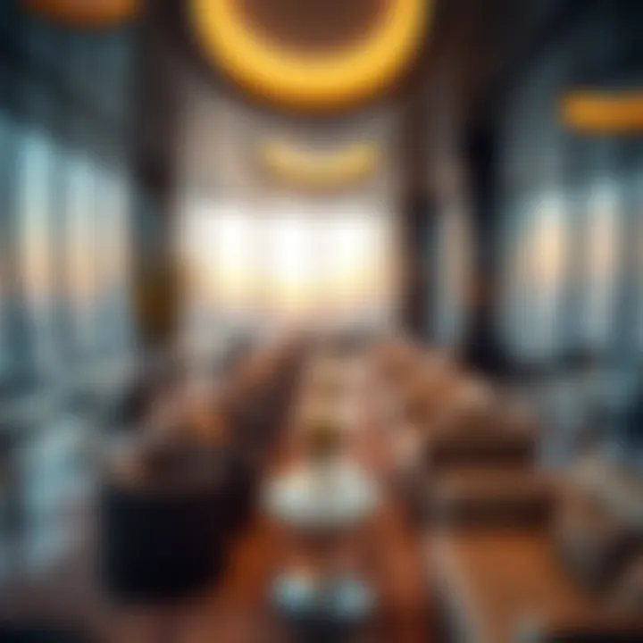 Interior Elegance - SkyDubai Lounge Luxury interior of SkyDubai's lounge area