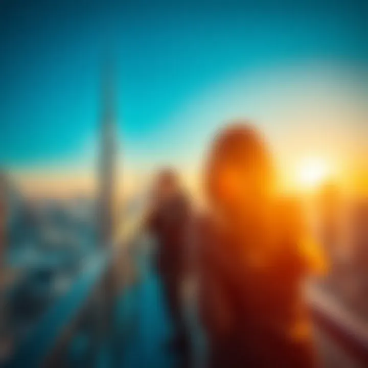 Extraordinary Experiences at SkyDubai Guests enjoying unique experiences at SkyDubai