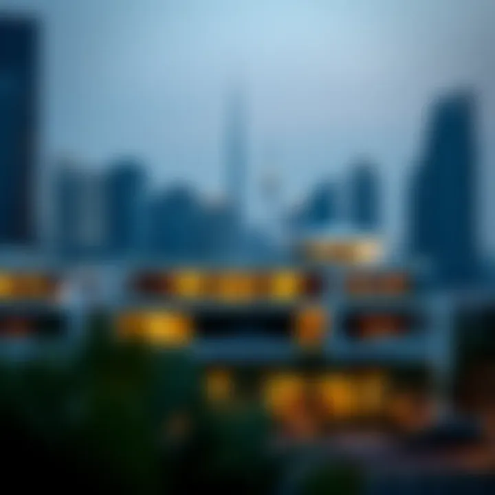 Showcasing Dubai's skyline with Sobha properties