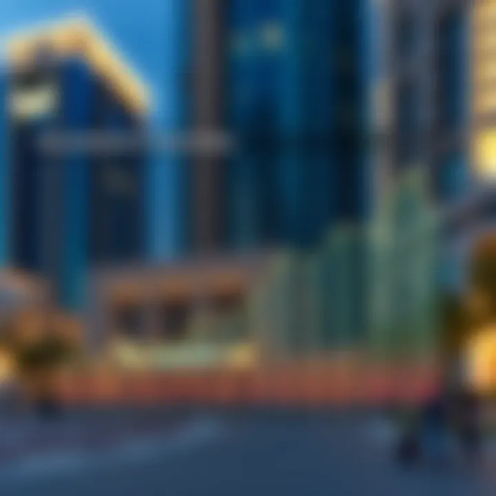 A detailed market analysis chart reflecting investment potential in Dubai real estate.