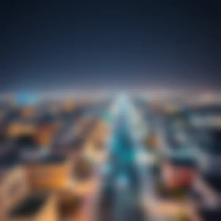 Scenic Views of Al Mamzar Neighborhood Scenic Al Mamzar neighborhood