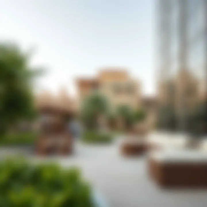 Community spaces designed for social interaction and sustainability