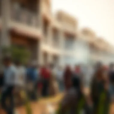 Community Life in Tilaal Mirdiff Community gathering showcasing the vibrant lifestyle in Tilaal Mirdiff