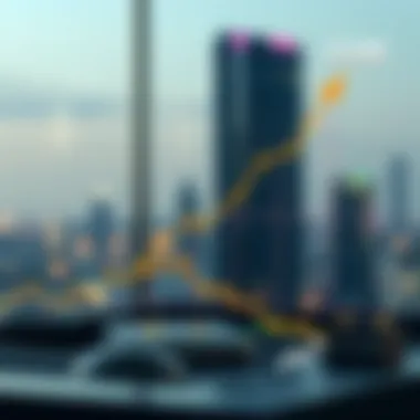 Economic Growth in the UAE Graph illustrating economic growth in the UAE