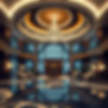 Luxurious Hotel Lobby in Dubai