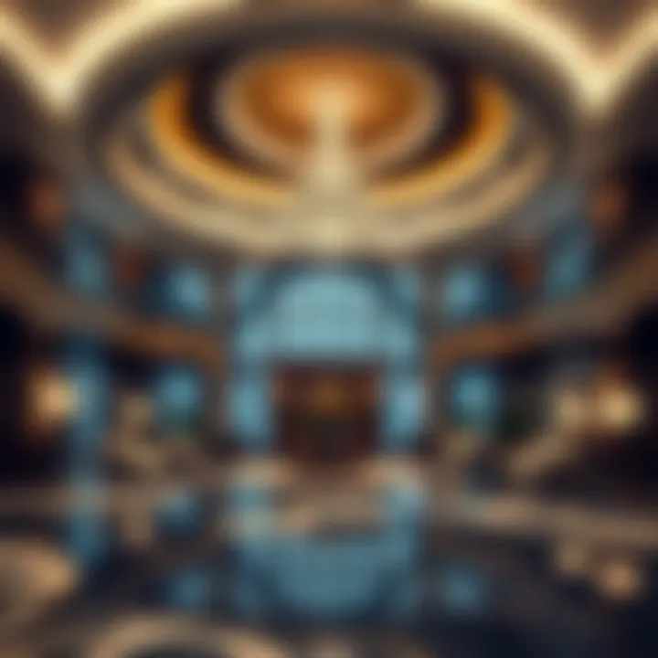 Luxurious Hotel Lobby in Dubai