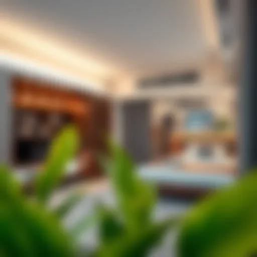 Modern shared living space in Dubai