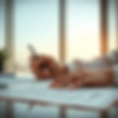 A close-up of a contract being signed, symbolizing the regulatory environment