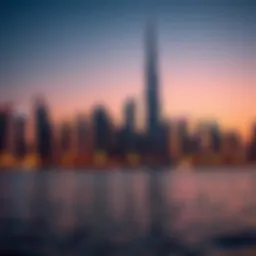 An overview of iconic UAE skyline representing investment opportunities