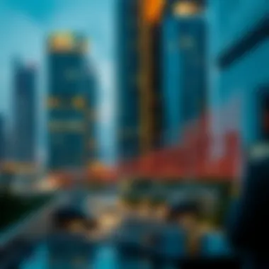 Graph illustrating rental market trends