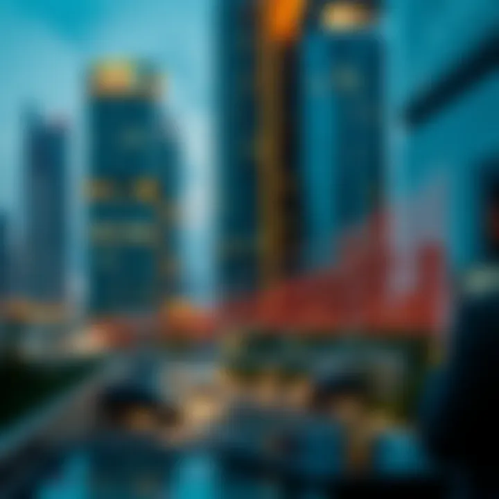 Graph illustrating rental market trends