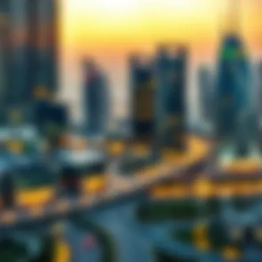 Visual representation of economic growth indicators related to Silicon Oasis